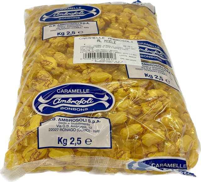 Detalle de Ambrosoli Caramelle Classiche al miele in sacchi da kg 2,5