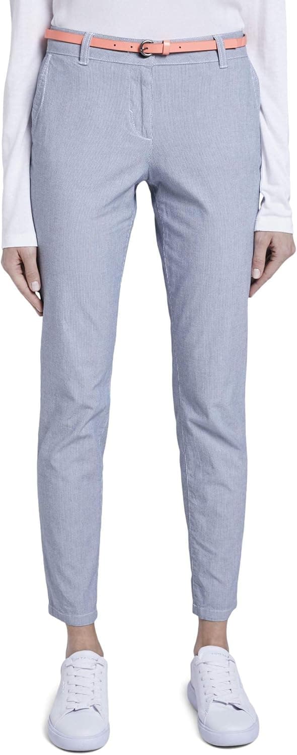 Thumbnail 6 de Tom Tailor 1016542 Pantaloni chino slim donna con elastan