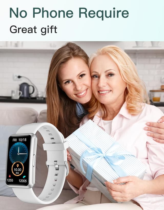 Thumbnail 1 de HUAKUA Fitness Tracker 1,47 pollici IP68