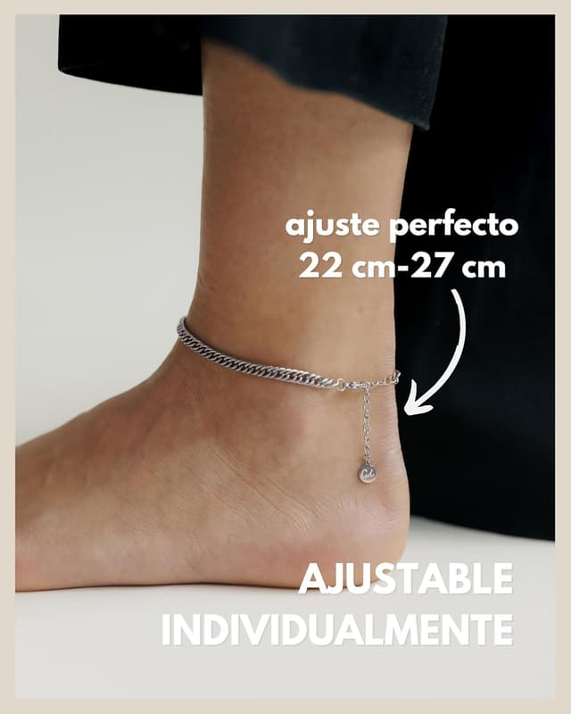 Detalle 2 de GD GOOD.designs Tobillera mujer 22–27 cm