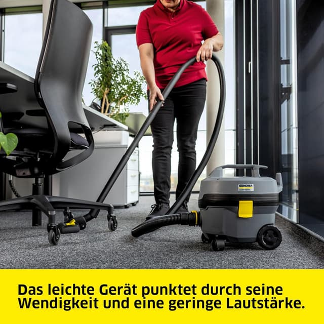 Detalle de Kärcher T 7/1 Classic Trockensauger – 23,5 kPa Saugkraft, 7-Liter-Behälter