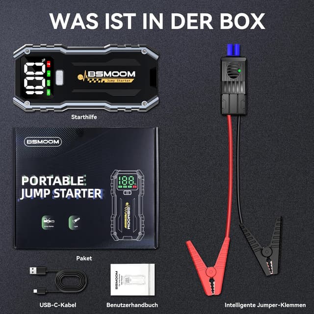 Thumbnail 4 de BSMOOM 5000A Jump Starter Power Pack