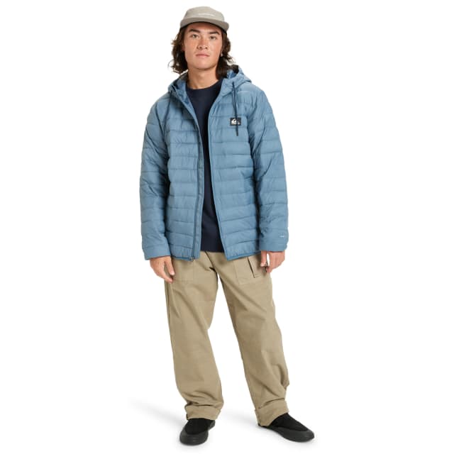 Detalle de Quiksilver Scaly Hood chaqueta aislante de hombre con capucha