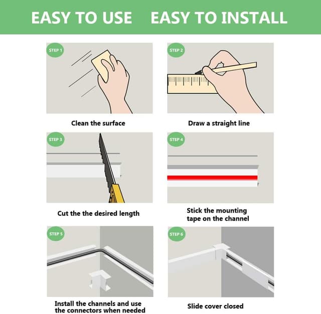 Detalle 2 de MUDEELA Cable Trunking Kit 3.2 m