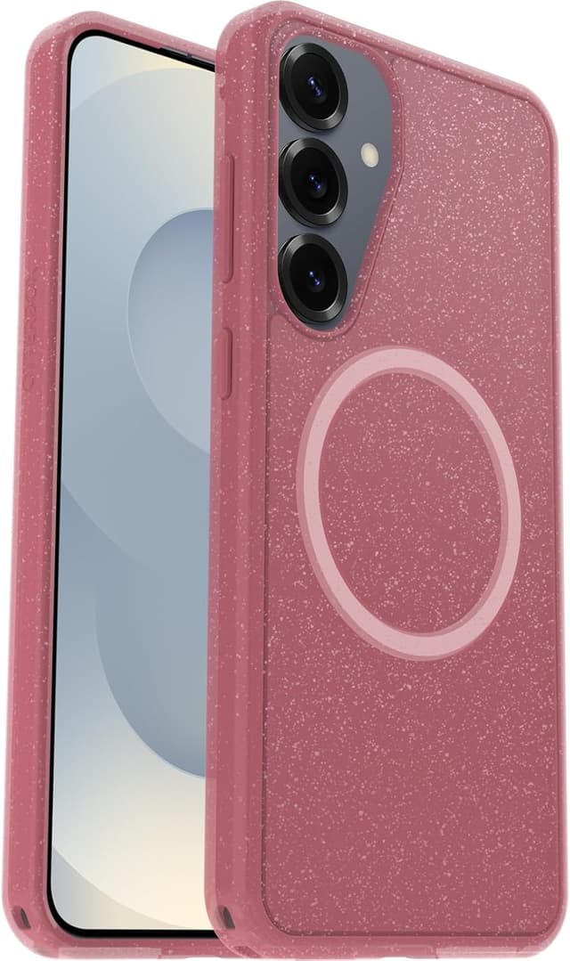 Detalle de OtterBox Symmetry Series Clear avec aimants pour Samsung Galaxy S25+ — coque anti-chocs transparente