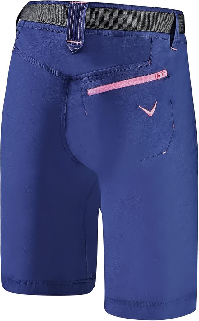 Detalle de Black Crevice pantaloncini da trekking da donna in tessuto elastico per escursioni