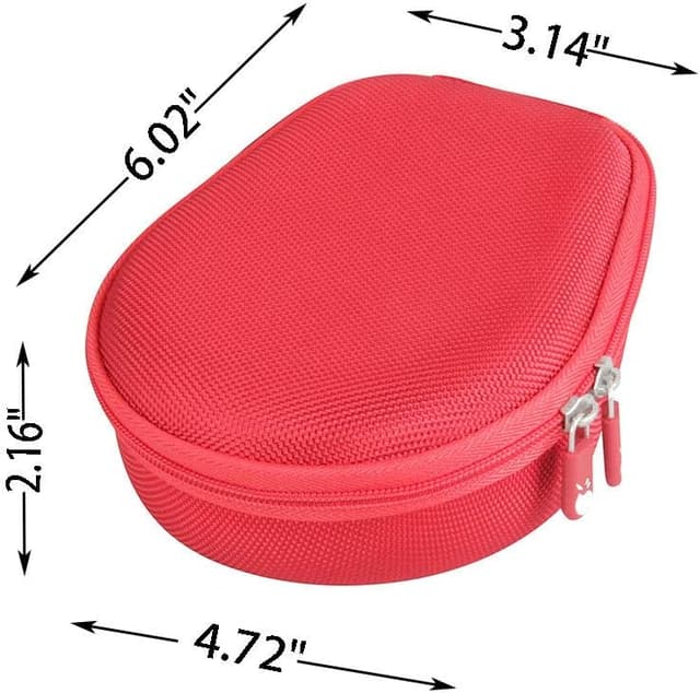 Thumbnail 6 de Hermitshell Hard EVA Travel Case (Red) for Titanium Bone Conduction Bluetooth Sports Headphones (AS600)