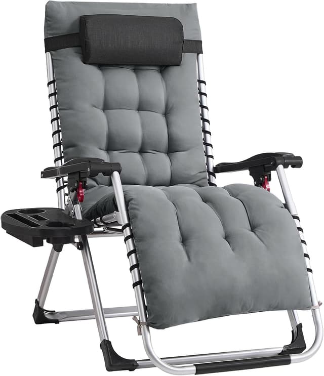 Detalle de SONGMICS Chaise de gravité Zéro 110 kg