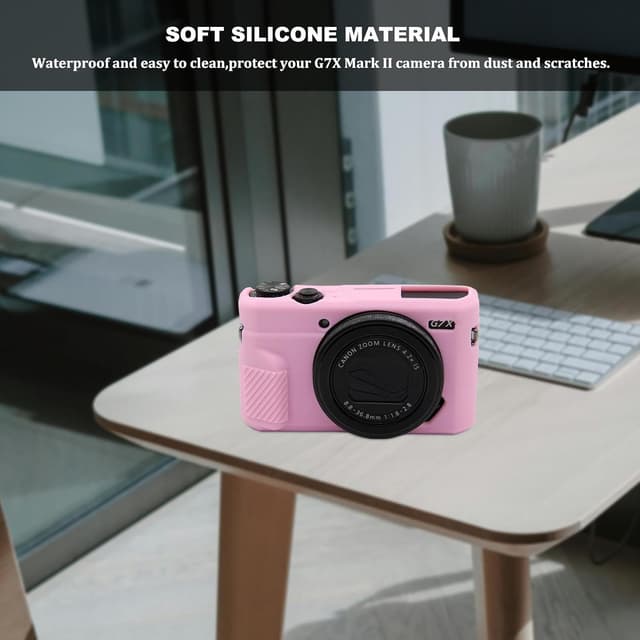 Detalle 1 de G7 X Mark II case, soft silicone cover