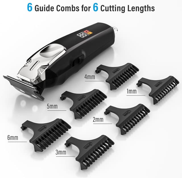 Detalle de Cordless PKBD hair clippers with 22 accessories