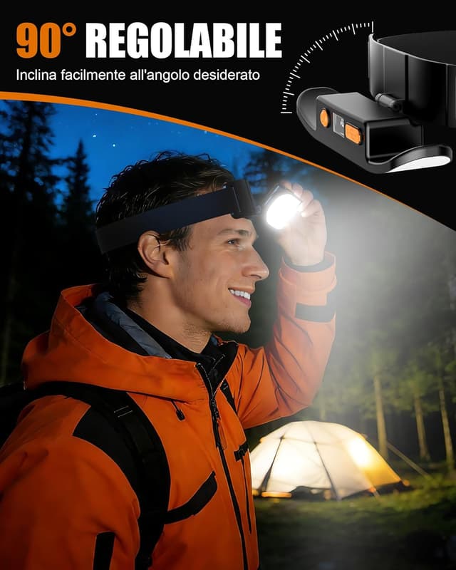 Thumbnail 3 de Mohard torcia frontale LED 230°