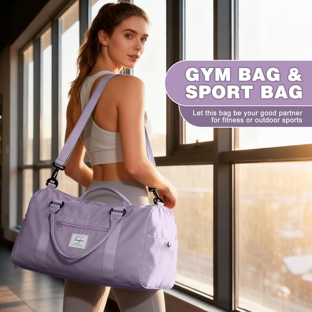 Detalle 2 de WEPLAN Sports Gym Bag 46cm waterproof
