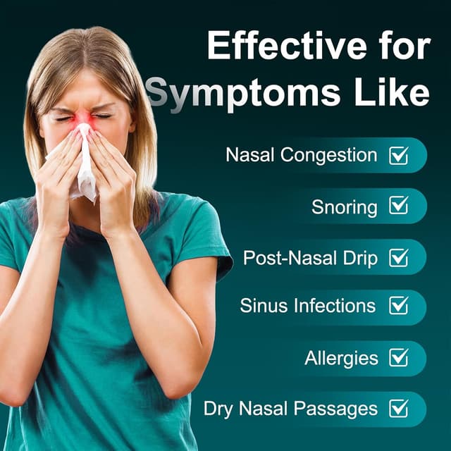 Thumbnail 4 de Neti Pot 300 ml Sinus Rinse Kit with 100 Packets 🚰