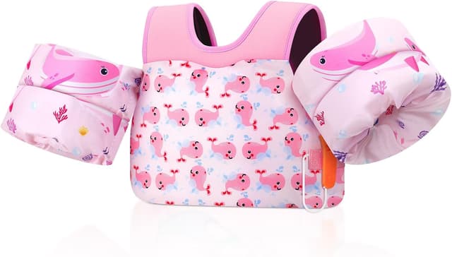 Detalle de MoKo Toddler Swim Vest with Arm Floaties (13–30 lbs / 20–50 lbs / 22–66 lbs)