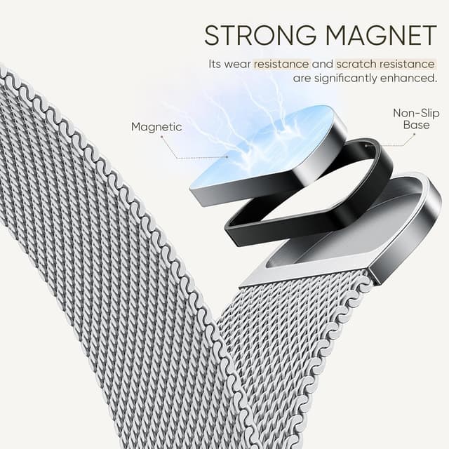 Detalle 2 de ORRLBB Magnetic Apple Watch strap 49mm