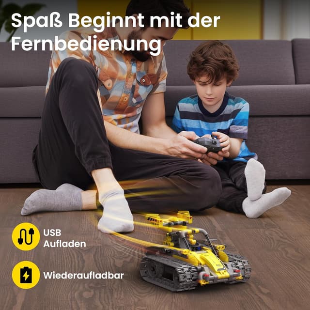 Detalle de Sillbird Roboter Bauspielzeug 488 Teile 🤖