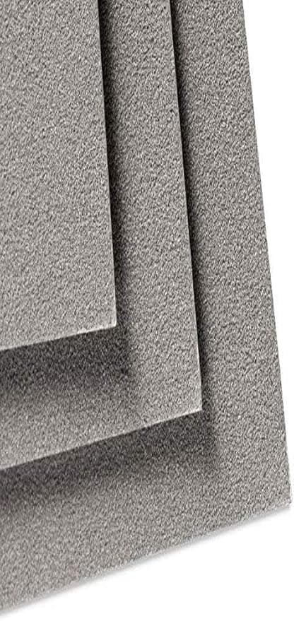 Detalle de Clairefontaine Pastelmat Hojas Grises Oscuro 50x70 cm Pack 5🖍