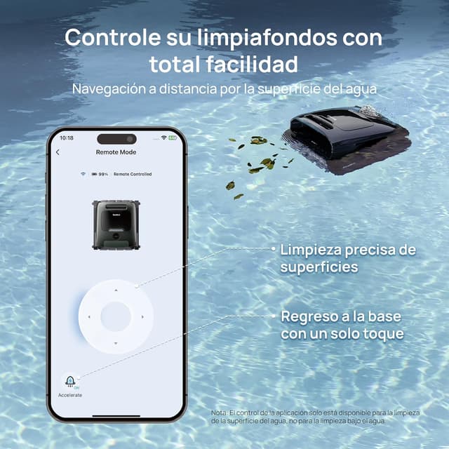 Detalle de Beatbot AquaSense 2 Pro Robot Limpiafondos Piscina 🏊