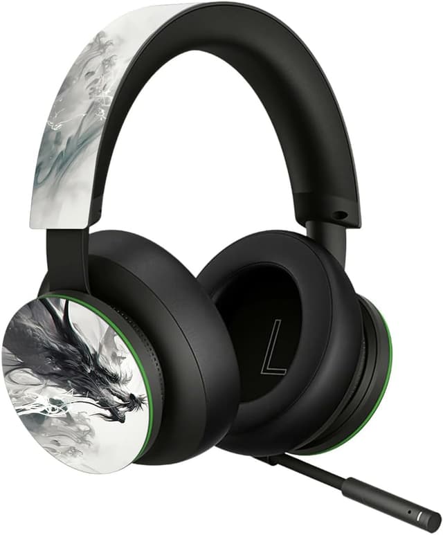 Thumbnail 6 de playvital Custom Vinyl Skins for Xbox Series S (Ink Spirit Dragon) – console skin & controller wrap decals