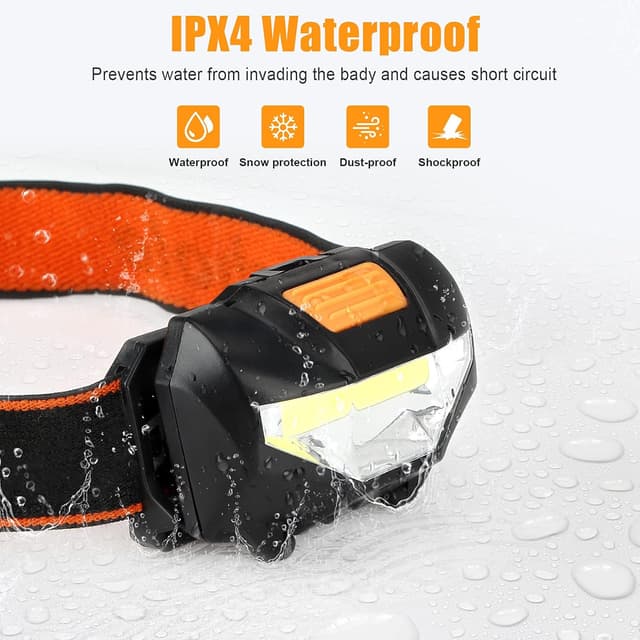 Thumbnail 4 de Suright linterna frontal 2 piezas