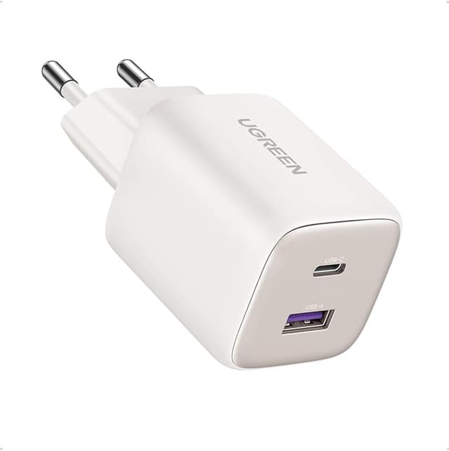 Detalle de UGREEN Nexode Cargador USB-C 35W 🌟 Compatible con Galaxy y iPhone