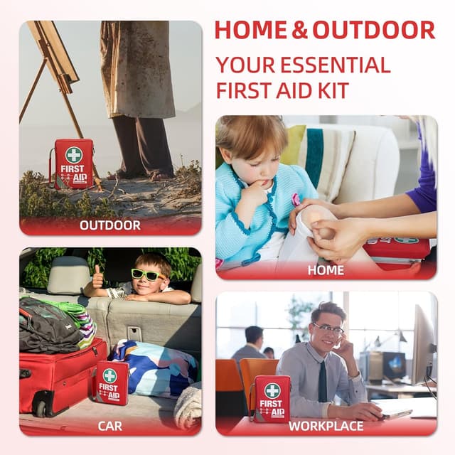 Thumbnail 5 de General Medi Compact 175-Piece First Aid Kit