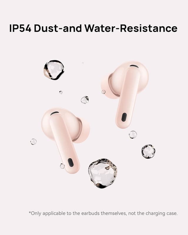 Detalle 2 de HUAWEI FreeBuds 7i wireless earbuds with Intelligent Active Noise Cancellation 4.0, spatial audio and clear calls (Pink)