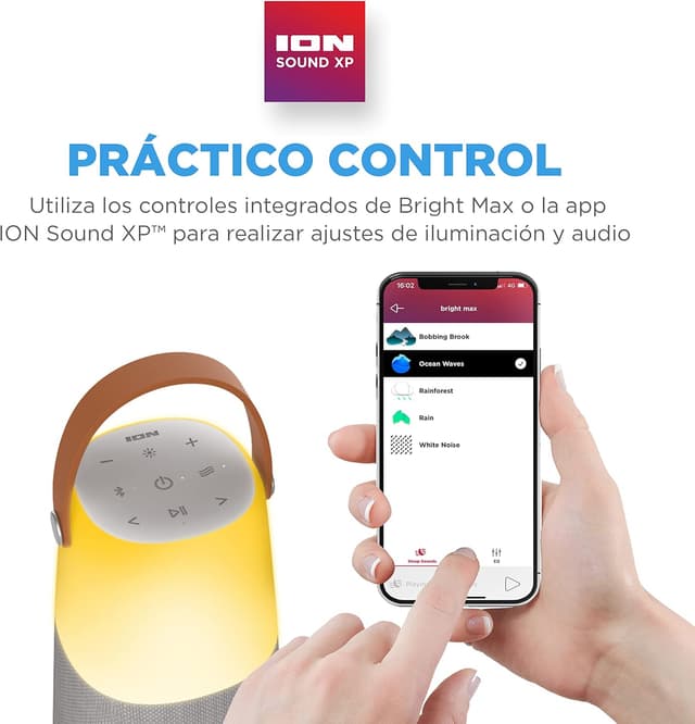 Thumbnail 3 de ION Audio Bright MAX - Altavoz Bluetooth Impermeable con Luz 🔊