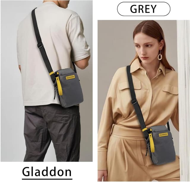 Detalle 2 de Gladdon Canvas Handytasche 21 cm