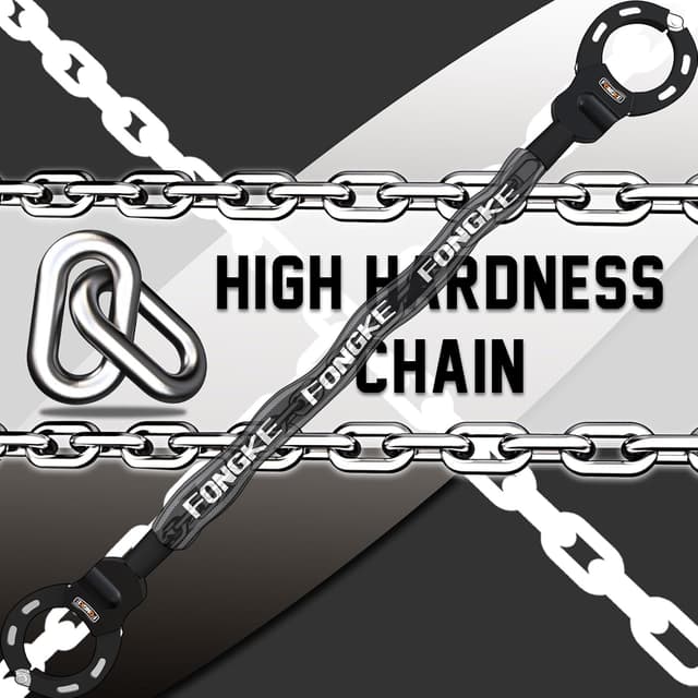 Detalle de Handschellenschloss für E-Scooter – Schloss für Segway Ninebot, Xiaomi, NIU und andere Elektroroller