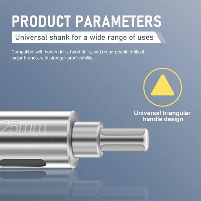 Detalle de Flintronic Diamond Drill Bit 25mm with Center Guide for Glass & Tile