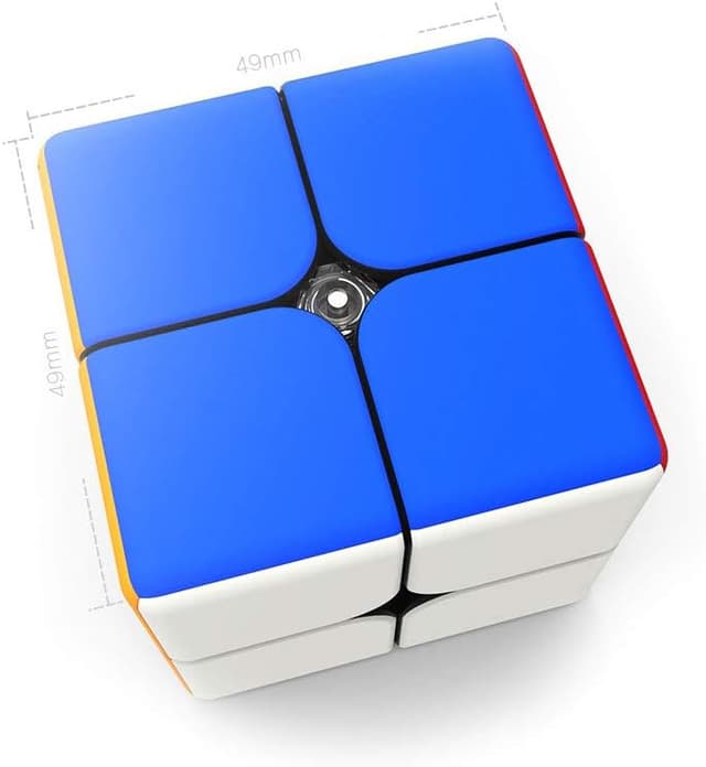 Detalle de GAN 249 V2 Stickerless 2x2 Speed Cube (2x2x2, 49mm)