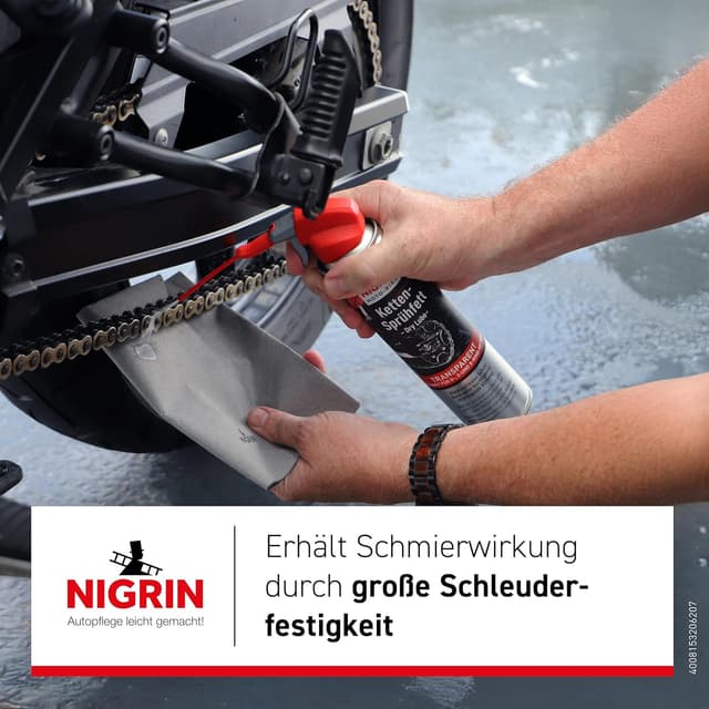 Thumbnail 4 de NIGRIN MOTO-BIKE Dry Lube Ketten-Sprühfett 400 ml