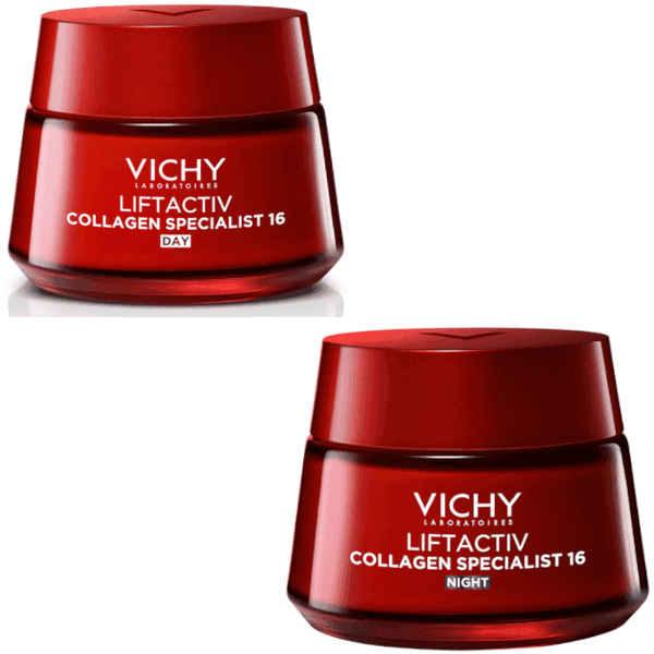 Detalle de Vichy Liftactiv Collagen Specialist Set Día y Noche 🌟