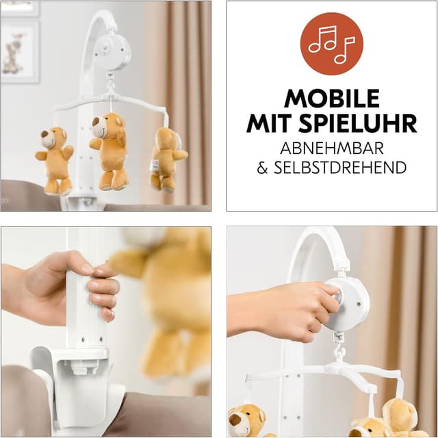 Thumbnail 6 de hauck Kinderreisebett Babycenter Zoo 120x60 cm