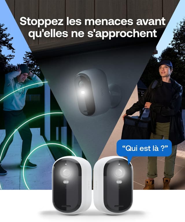 Thumbnail 4 de Arlo Essential 3 HD Caméra extérieure 3 unités