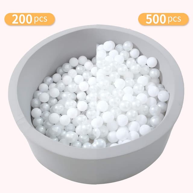 Detalle de GOGOSO Ball Pit Balls for Toddlers & Kids (BPA-Free, BPA-Free Soft Plastic) — 2.15-inch pastel play balls