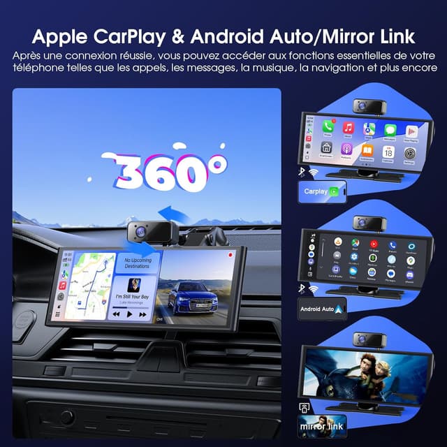 Thumbnail 2 de Écran voiture 10,26'' CarPlay