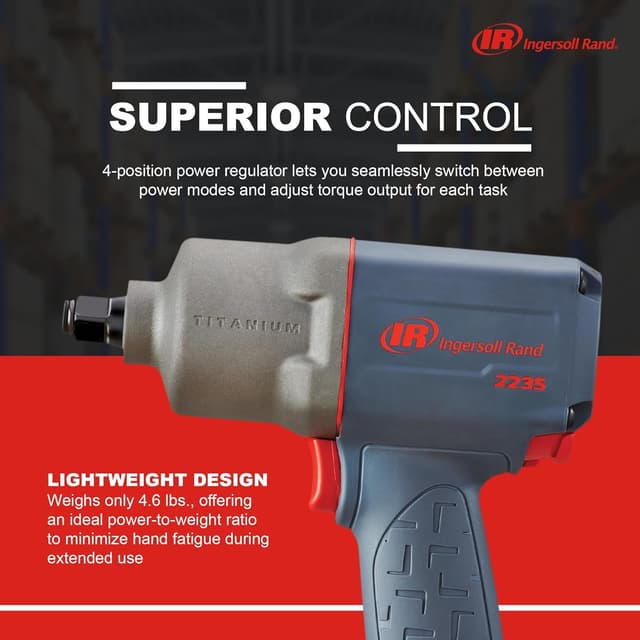 Thumbnail 4 de Ingersoll Rand 2235TiMAX 1/2 in Impact Wrench 1350 ft-lbs