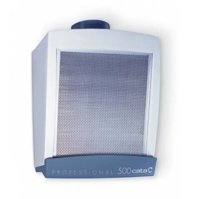 Detalle de Cata Professional 500 Extractor de Cocina Blanco/Azul