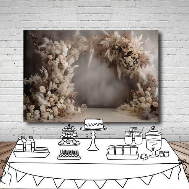 Thumbnail 4 de MEHOFOND Fotohintergrund Boho 2,1 x 1,5 m