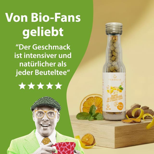 Thumbnail 6 de Teaballs TEABALLS BIO Feel Good Set 120 Tassen