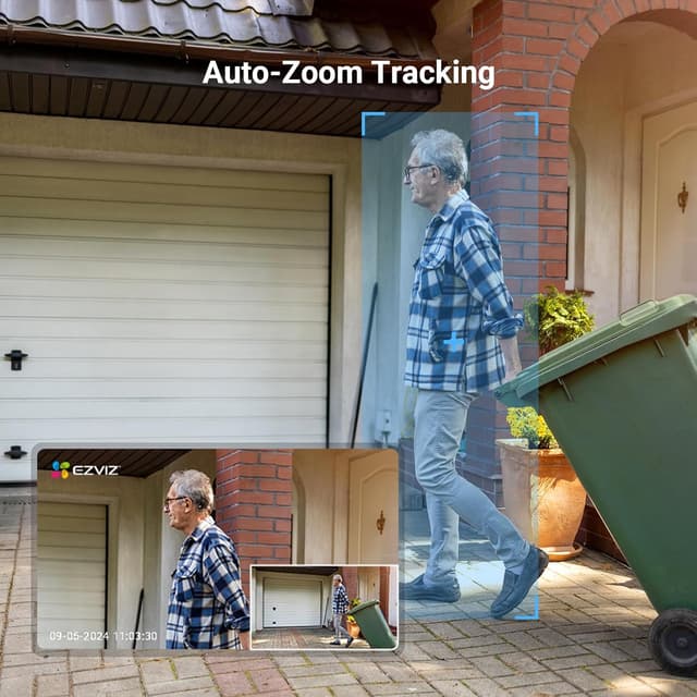 Thumbnail 4 de EZVIZ C8c 1080P 360° Outdoor Camera 2 Pack