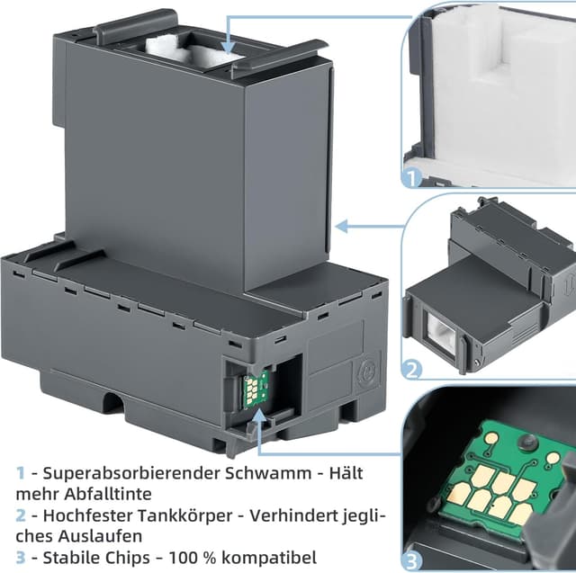 Detalle de Osinkjet T04D100 Wartungsbox 1 Stück 🖨