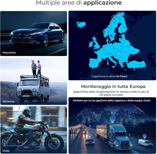 Detalle 2 de Salind 11 Localizzatore GPS per veicoli con batteria 90 giorni