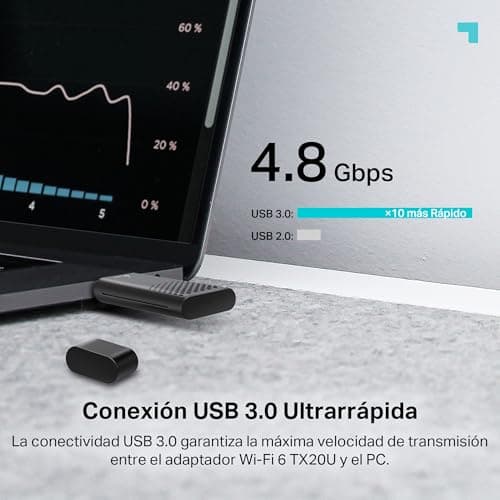 Thumbnail 8 de TP-Link Archer TX20U AX1800 Wi‑Fi USB Adapter