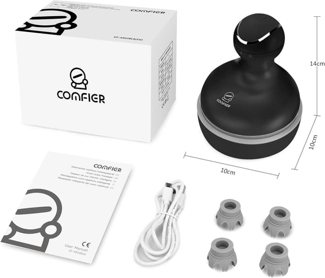 Thumbnail 6 de COMFIER Masajeador Inalámbrico para Cuero Cabelludo 🧖♀️ Relax y Crecimiento del Cabello