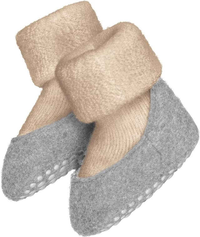 Detalle de FALKE Unisex Baby Cosyshoe Stopper-Socken mit rutschhemmenden Noppen (1 Paar)