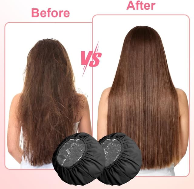 Thumbnail 2 de AOGOE Bonnet Coiffure Chauffant 2pcs