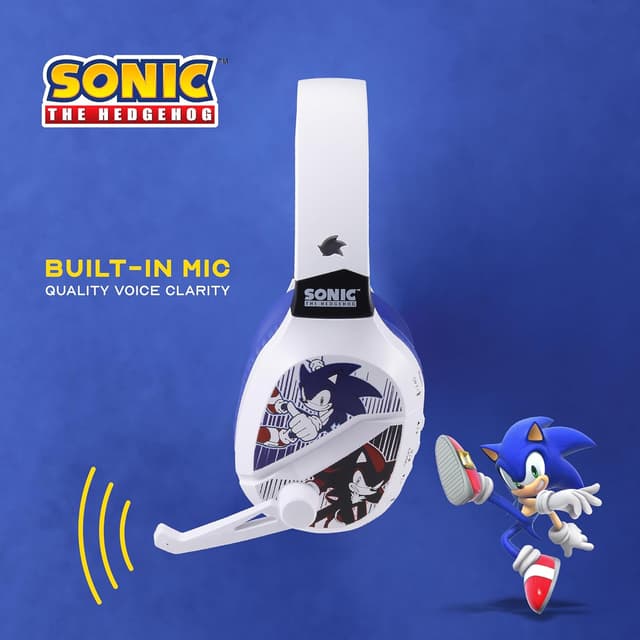 Detalle 2 de Sonic The Hedgehog Wireless Gaming Headset